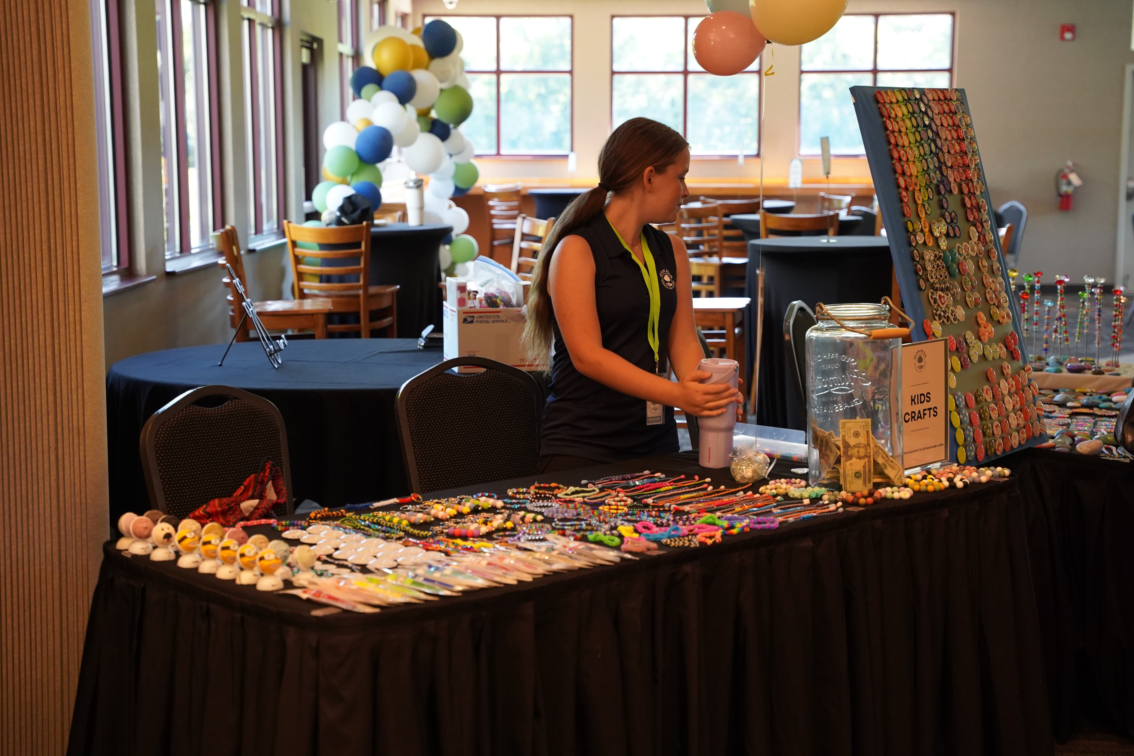 Kids enjoying the benefit dinner