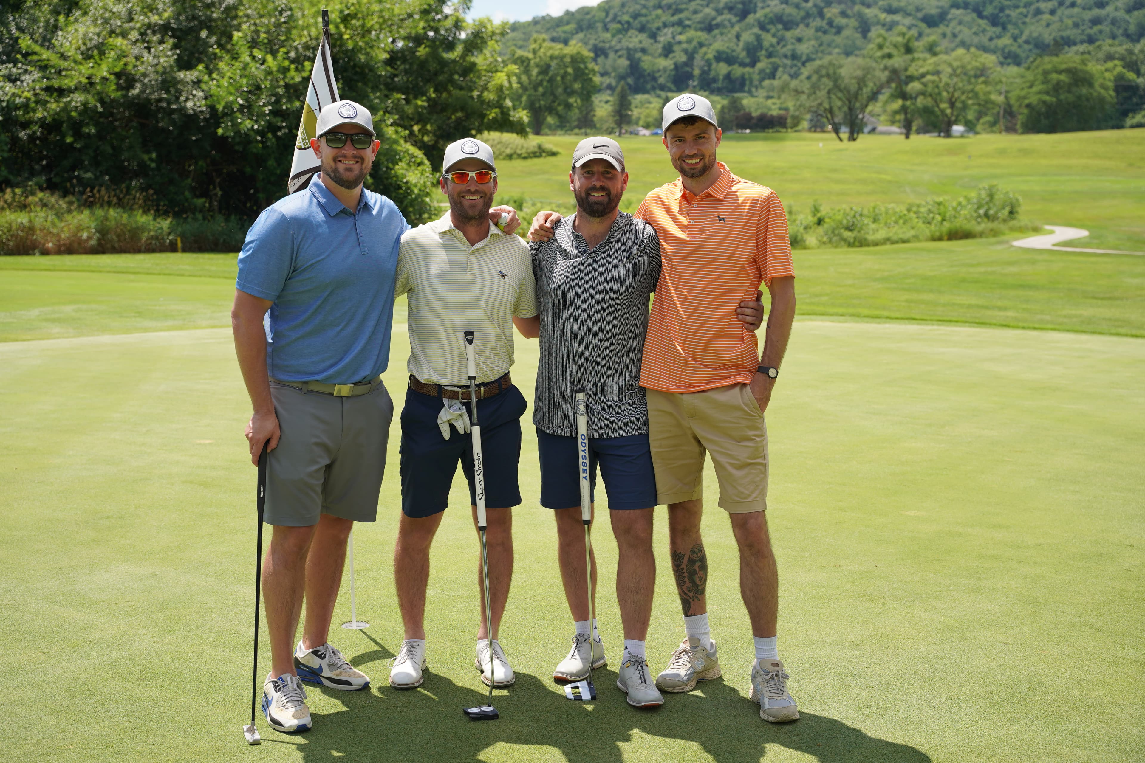 Team Diaz on the course