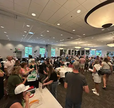 Guests gathered at tables for the 2026 benefit dinner