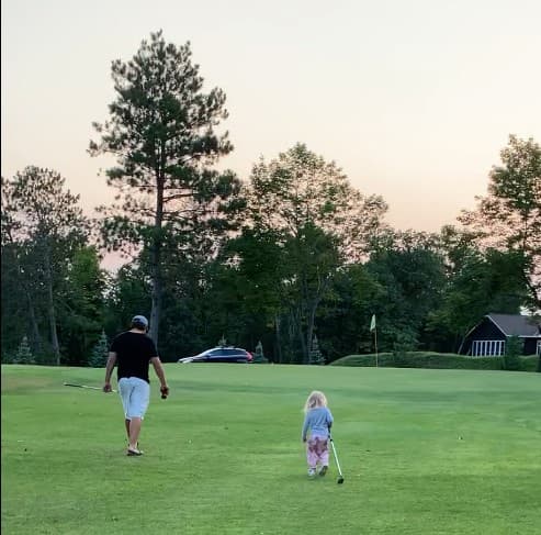 Sean with his daughter Sloane